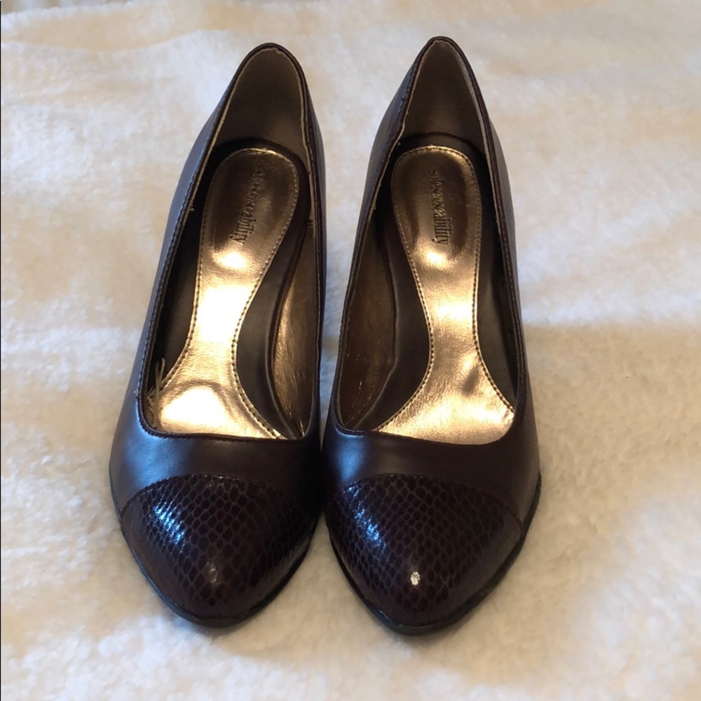 Sole Senseability | Maroon 3 inch Heels